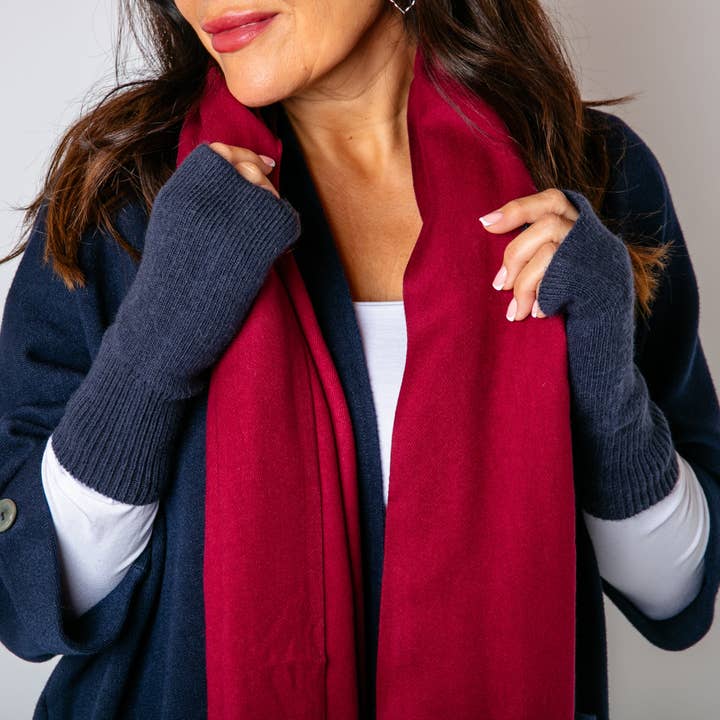 Freya Fingerless Gloves for wholesale by Tilley & Grace