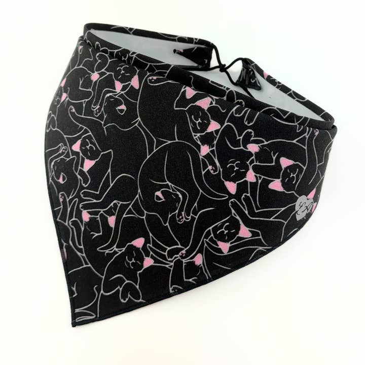 Cat Nap in Blak Bandana for wholesale by Legit Adorable Pets