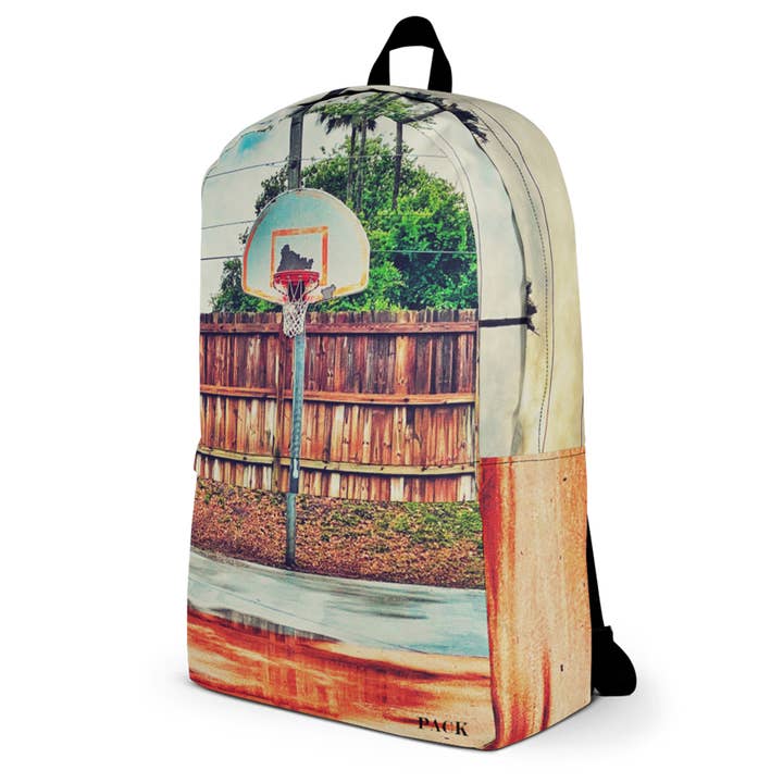 Retro 90s Basketball Court PACKpack for wholesale by PACK Creative