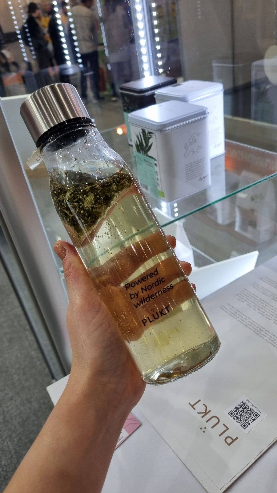 Plūkt - Wholesale Tea Bags - Cold tea bottle1