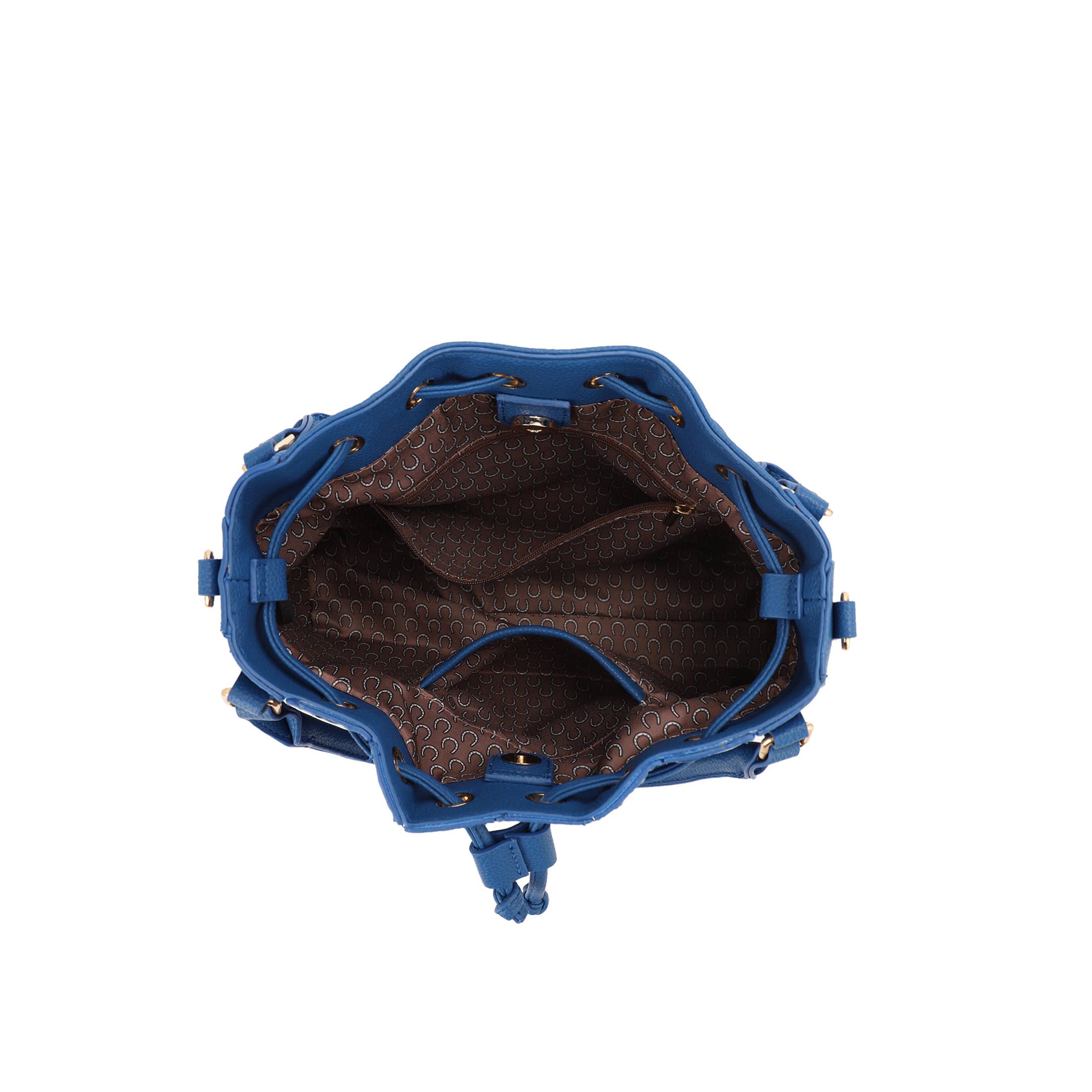 Black ROWENA PATCHWORK BUCKET BAG SET WITH WALLET for wholesale on Faire14