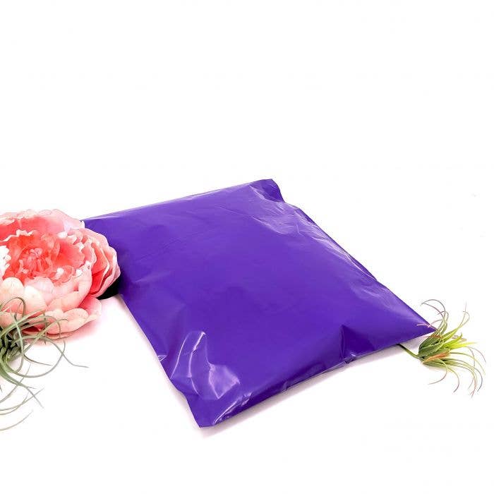 10x13 Purple Poly Mailers for wholesale by Eleven Fashion