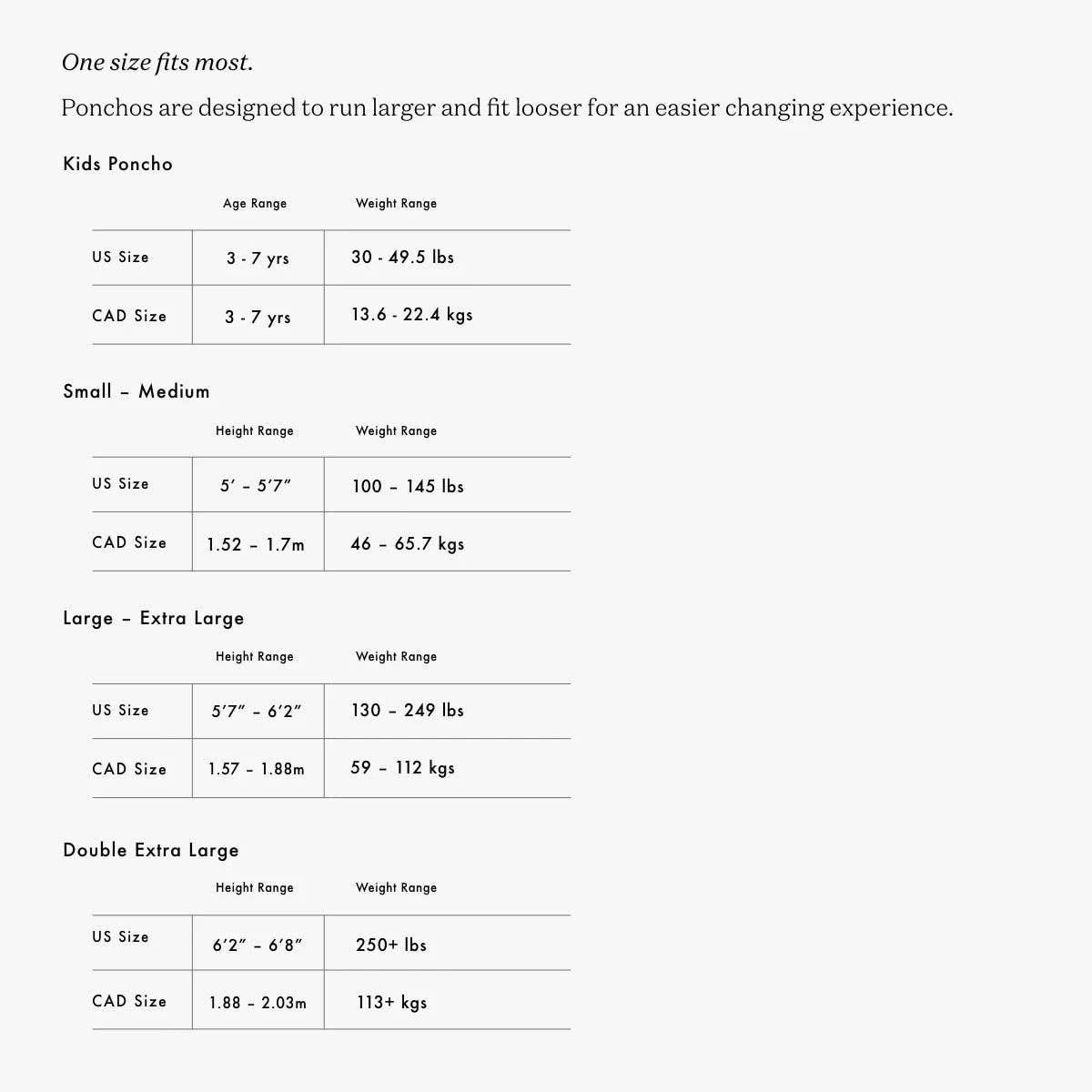 Slowtide – wholesale Poncho – Men′s – The Digs Changing Poncho - Heather Grey4