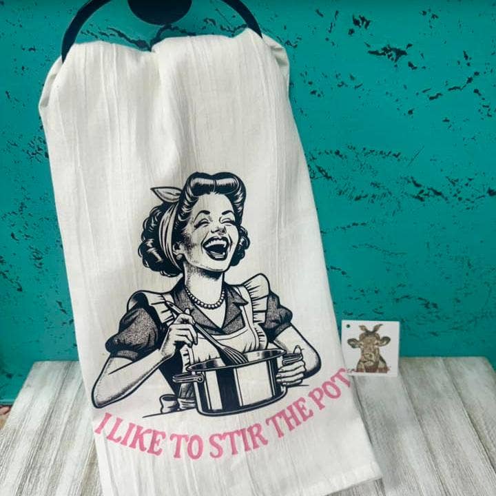 Crazy Heifers Wholesale - Wholesale Tea Towel - Snarky Housewife Kitchen Towels14