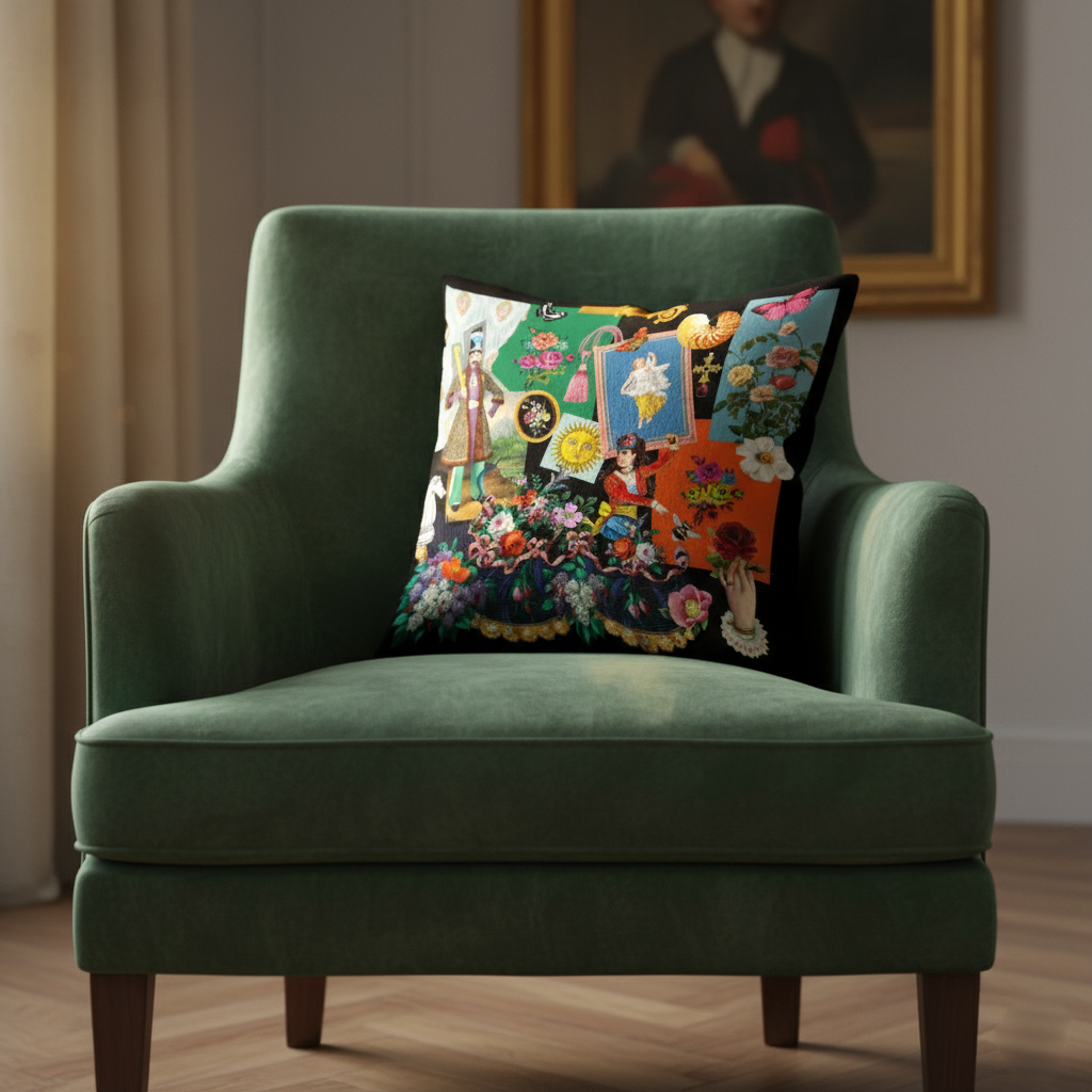 Mouchkine Jewelry - Wholesale Chair Cushion - Elegancia cushion cover 40x40 cm1