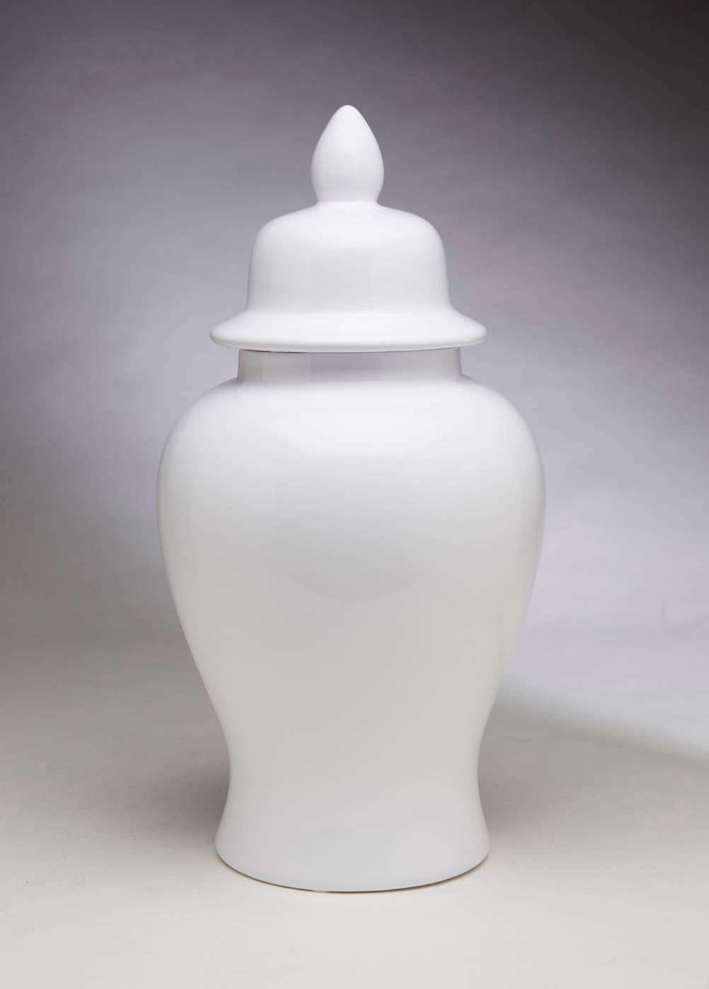 AA Importing - Wholesale Decorative Jar - 18" Ginger Jar, White0