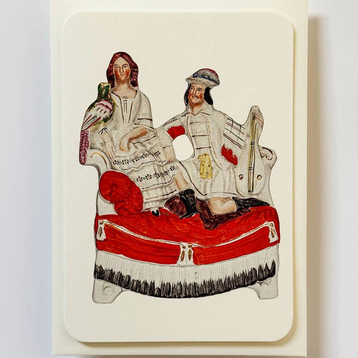 Canonbury Press - Wholesale Love Card - The Lovebirds Greeting Card | Birthday Card | Elegant Cards2