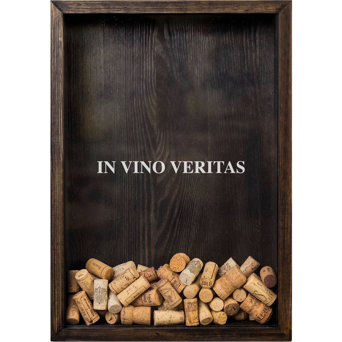 The Corkbox Company - Wholesale Wine Cork Holder - Wine Decor, Wine Cork Holder„In Vino Veritas” Wine Art6