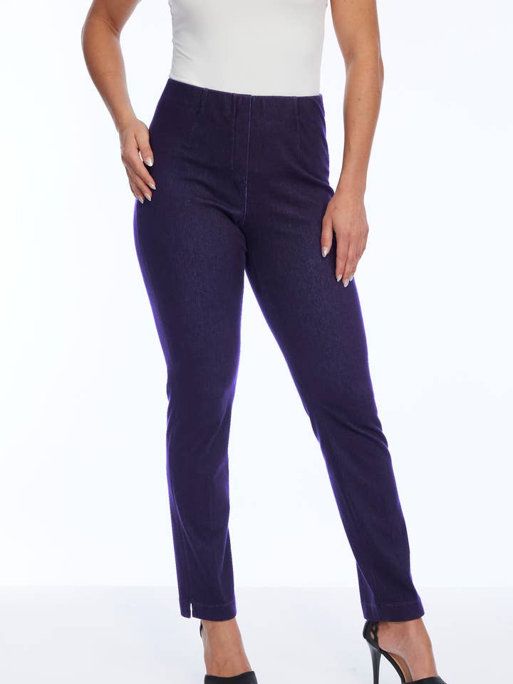 Sammy Classic Straight Leg Pull-On Pant for wholesale by LIOR / ALISHA D