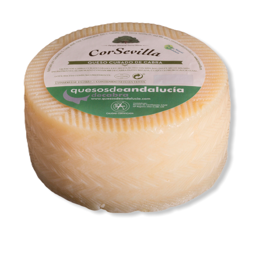 CORSEVILLA - Wholesale Cheese - Cured goat cheese certified quality1