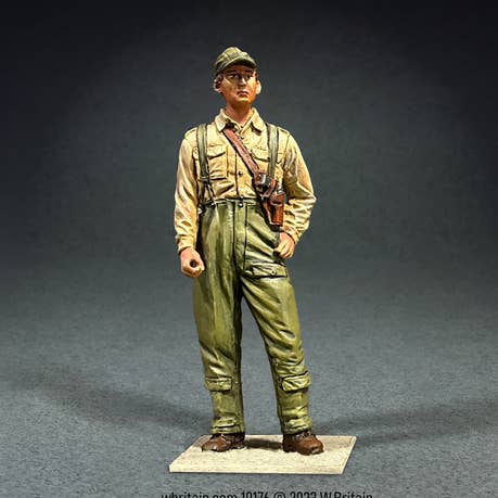 10176 - Copiloto de la U.S.A.A.F., 1942-45 - Figura única en caja para venta al por mayor de W.Britain Model Figures