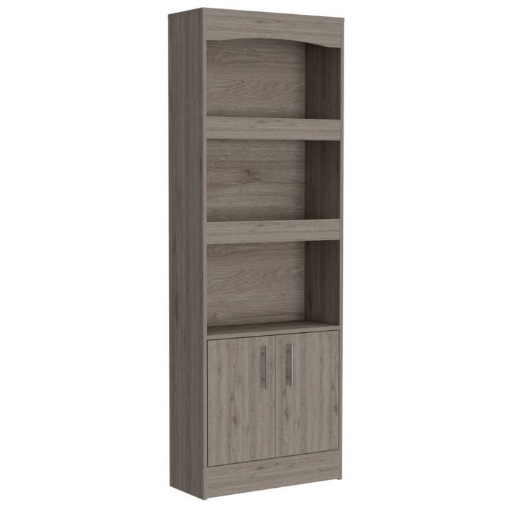 Treevol Furniture - Wholesale Bookcase - Bookcase Denver, Office, Light Gray