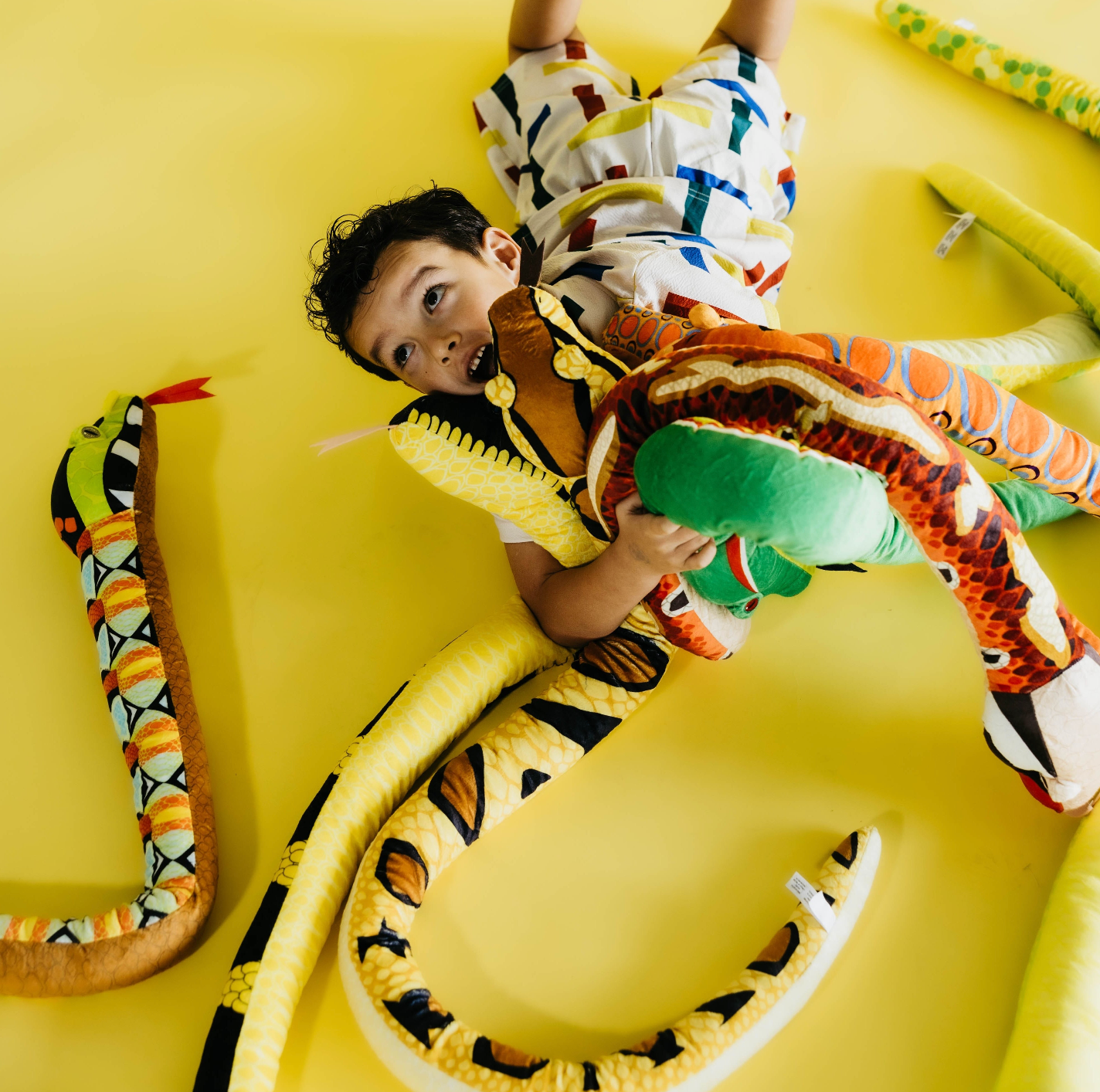 The Petting Zoo - Wholesale Knuffels - Kinderen en baby - Earth Keeperz Bloedpython Slang 54" (137cm) Gerecycled Pluche3