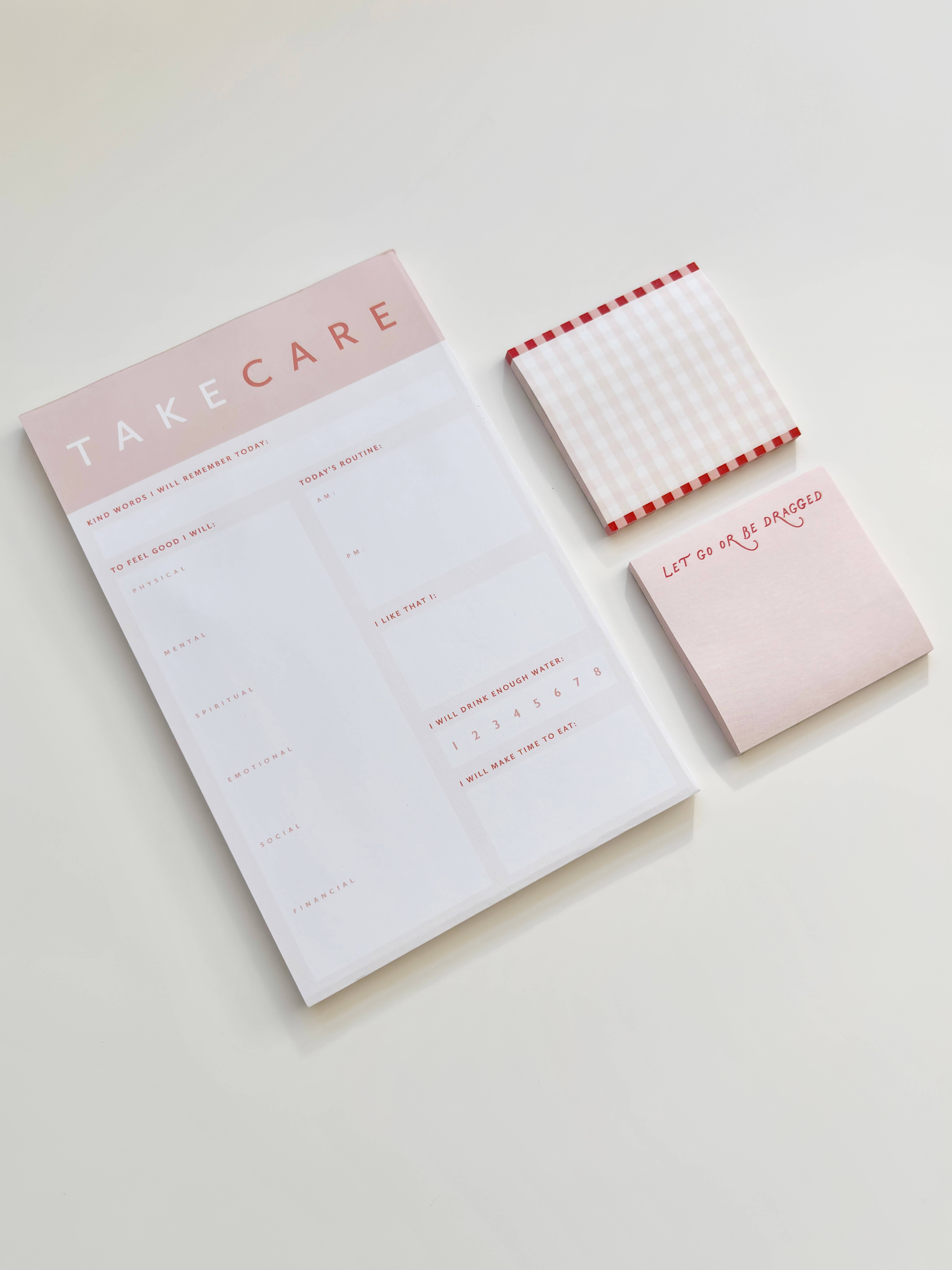 coux coux creative - Wholesale Sticky Notes - Dash Gingham Post-It Notes2