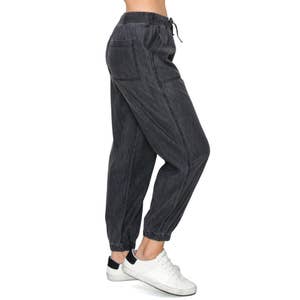  Zenana Women's Relax Fit Cropped Fleece Jogger Lounge  Sweatpants Running Pants (Rose, Large) : Clothing, Shoes & Jewelry