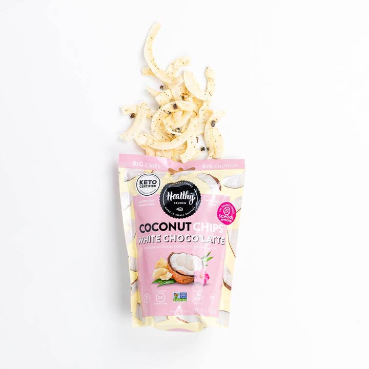 Healthy Crunch - Wholesale Chips - White Choco'Latte Coconut Chips6