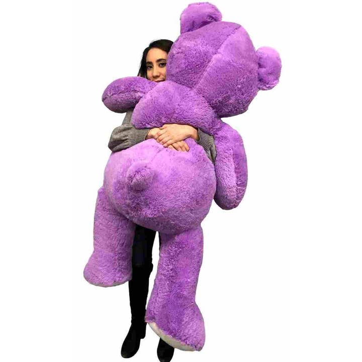 Big Plush - Wholesale Stuffed/Plush Toy - Kids & Baby - Big Plush 5 Foot Giant Purple Teddy Bear 60 Inches 152 cm