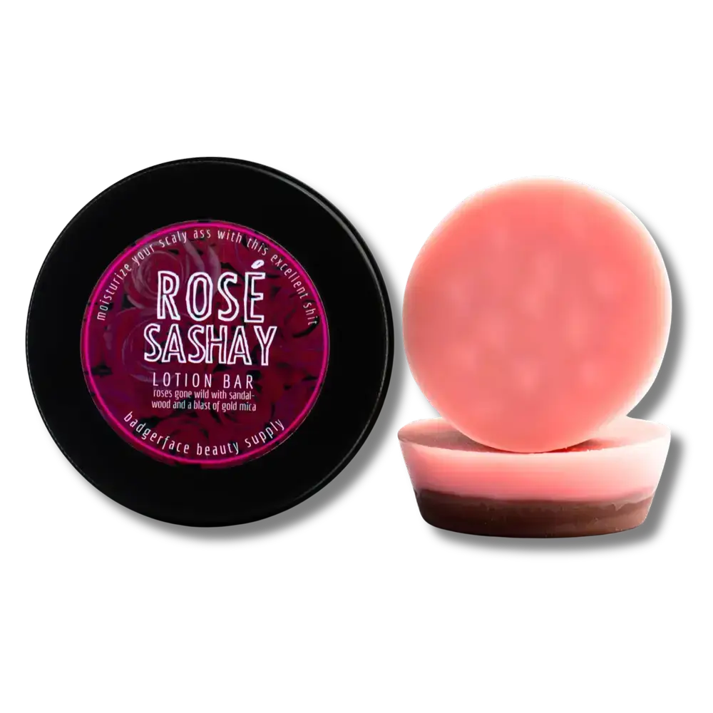 Badgerface Beauty Supply – wholesale Solid lotion – Rose Lotion Bar. Floral Lotion Bar. Natural Body Lotion.1