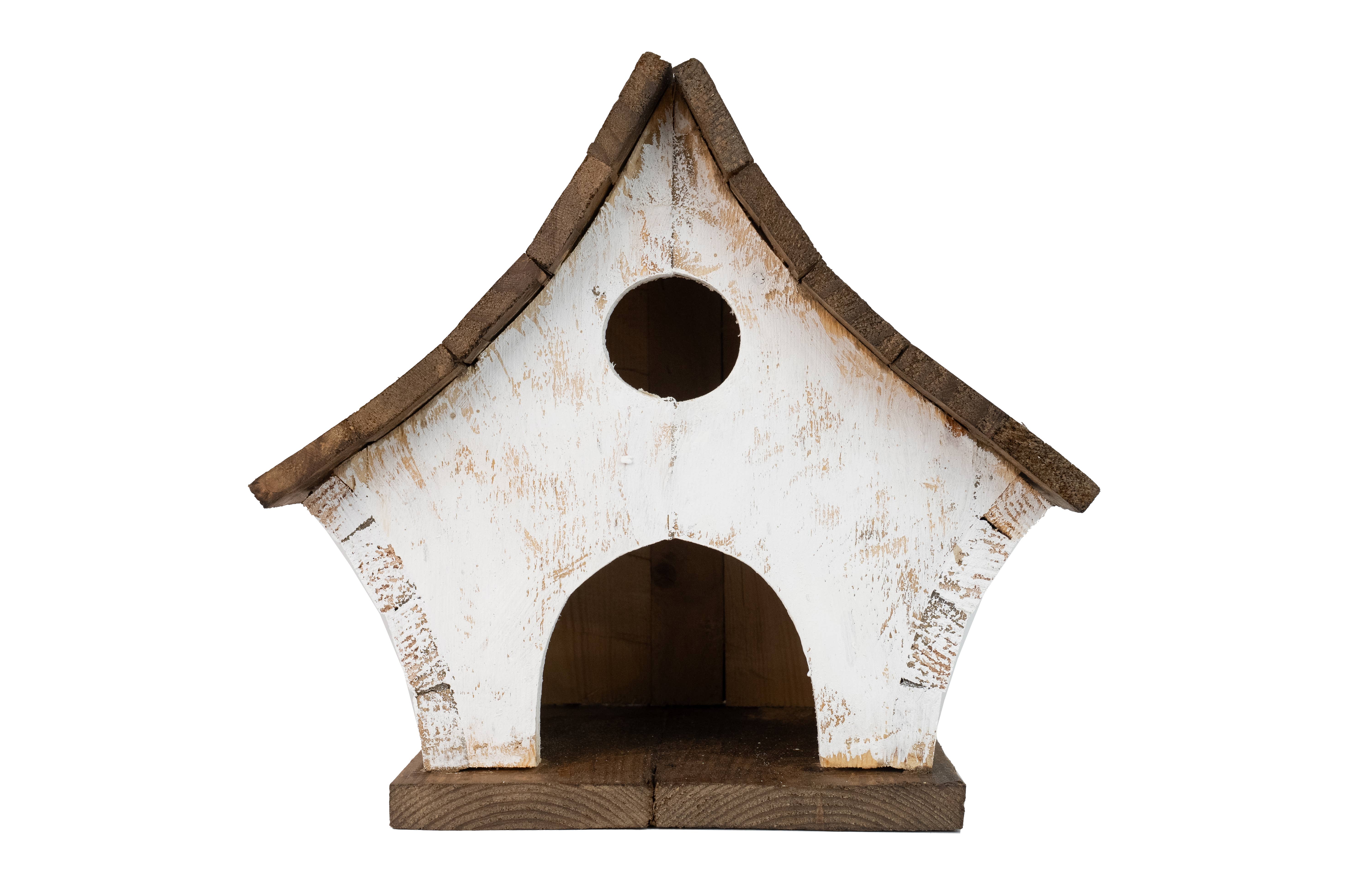 My Amigos Imports – Engroshandel Fuglehus – Canyon Lake fuglehus i træ med landstil, 38 x 33 cm, havenkunst - $244