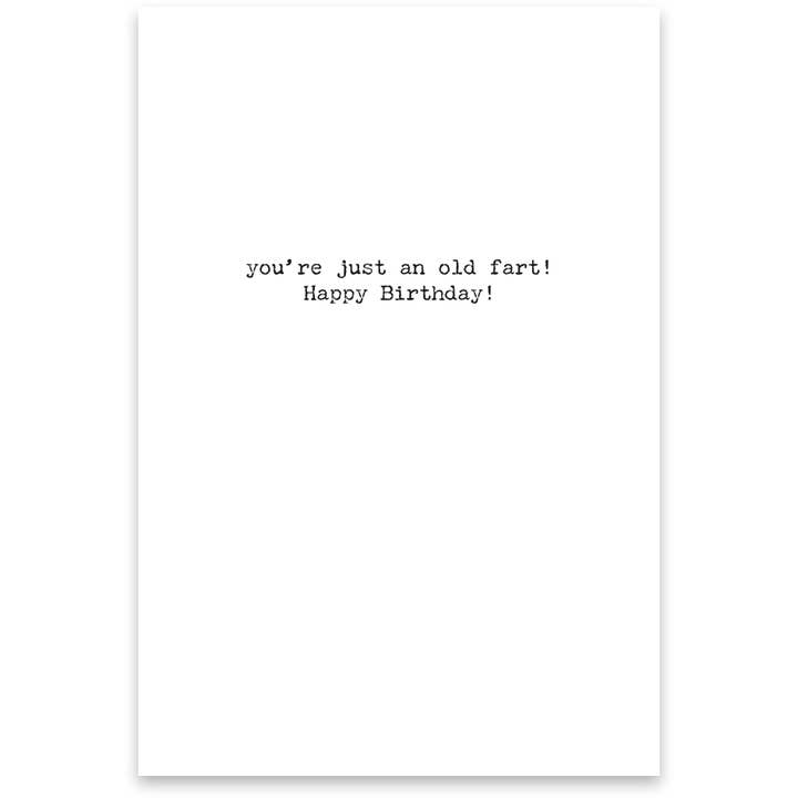 Primitives by Kathy - Wholesale Everyday Greeting Card - Old Fart Greeting Card