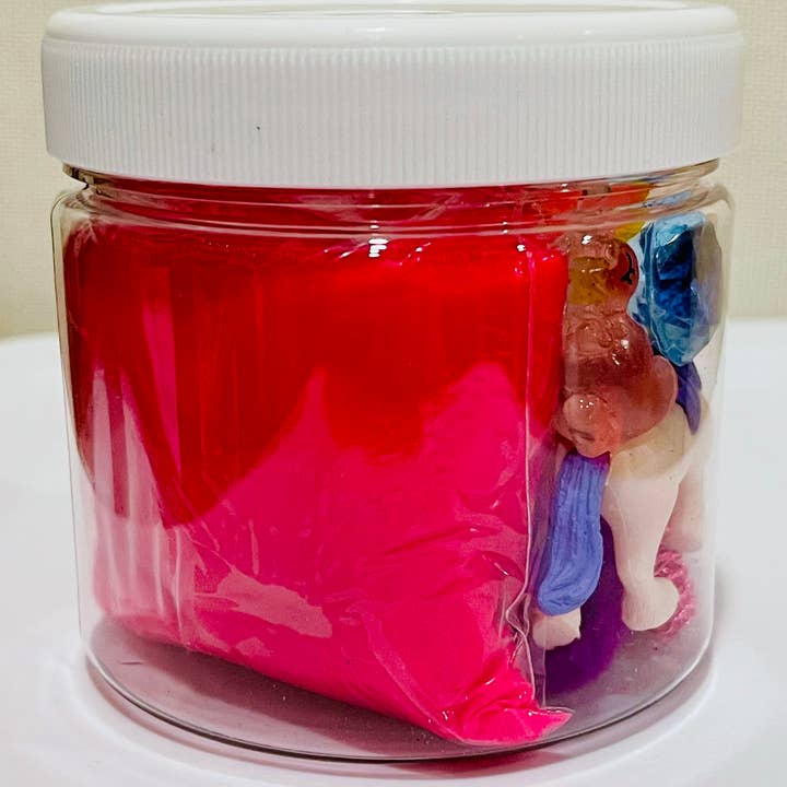 Sweetest Fidgets - Wholesale Putty/Slime - Kids - Unicorn combo dough/colorful rice sensory play jar1