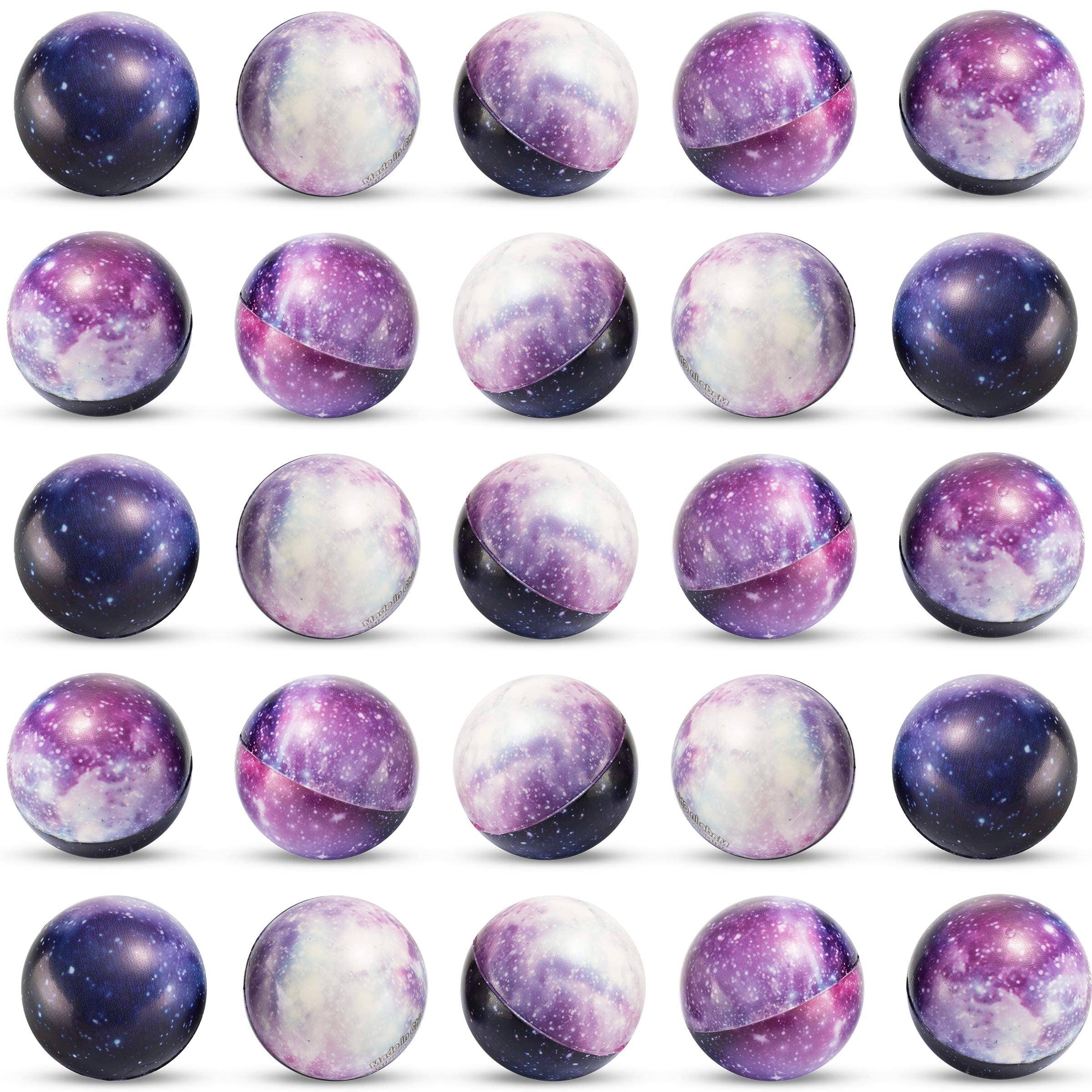 bedwina - Wholesale Stress Relief Ball/Dough - Galaxy Stress Balls for Kids - Pack of 50 Bulk2