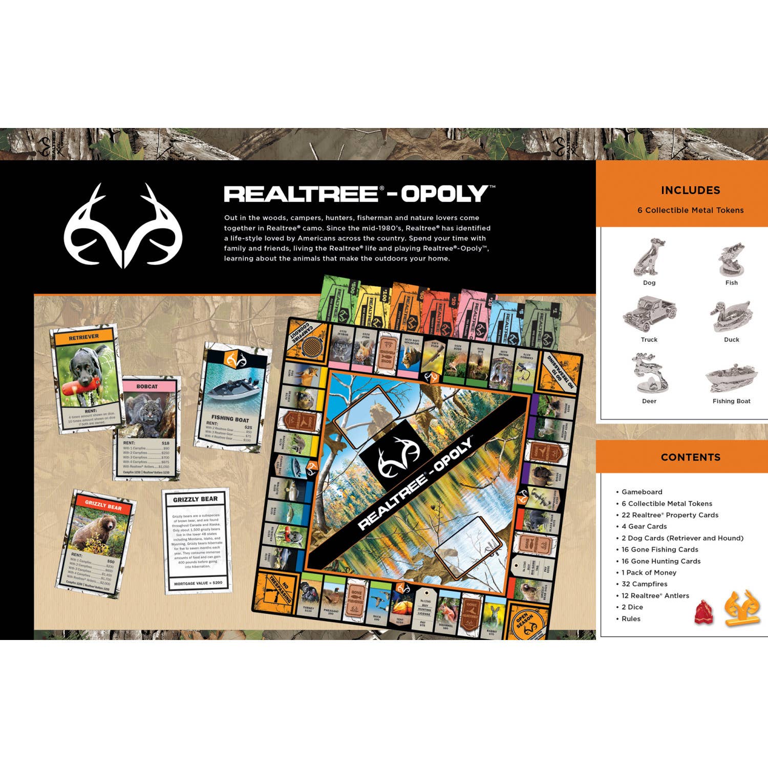 Masterpieces Puzzles - Wholesale Board Game - Realtree Opoly Board Game for Nature Lovers2