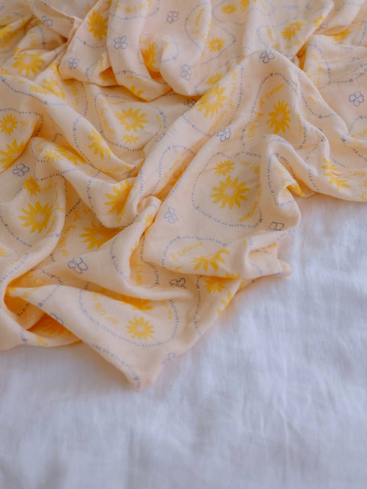 our little ray of sunshine - baby wrap for wholesale by the name nest