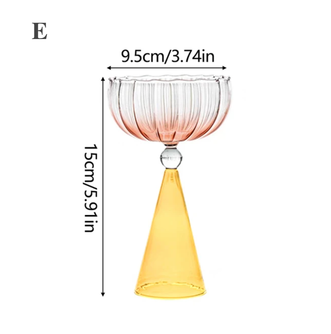 IVORE.GROUP (We cover All Import duty) – wholesale Cocktail-/likörglas – Champagnecocktailglas med kupa4