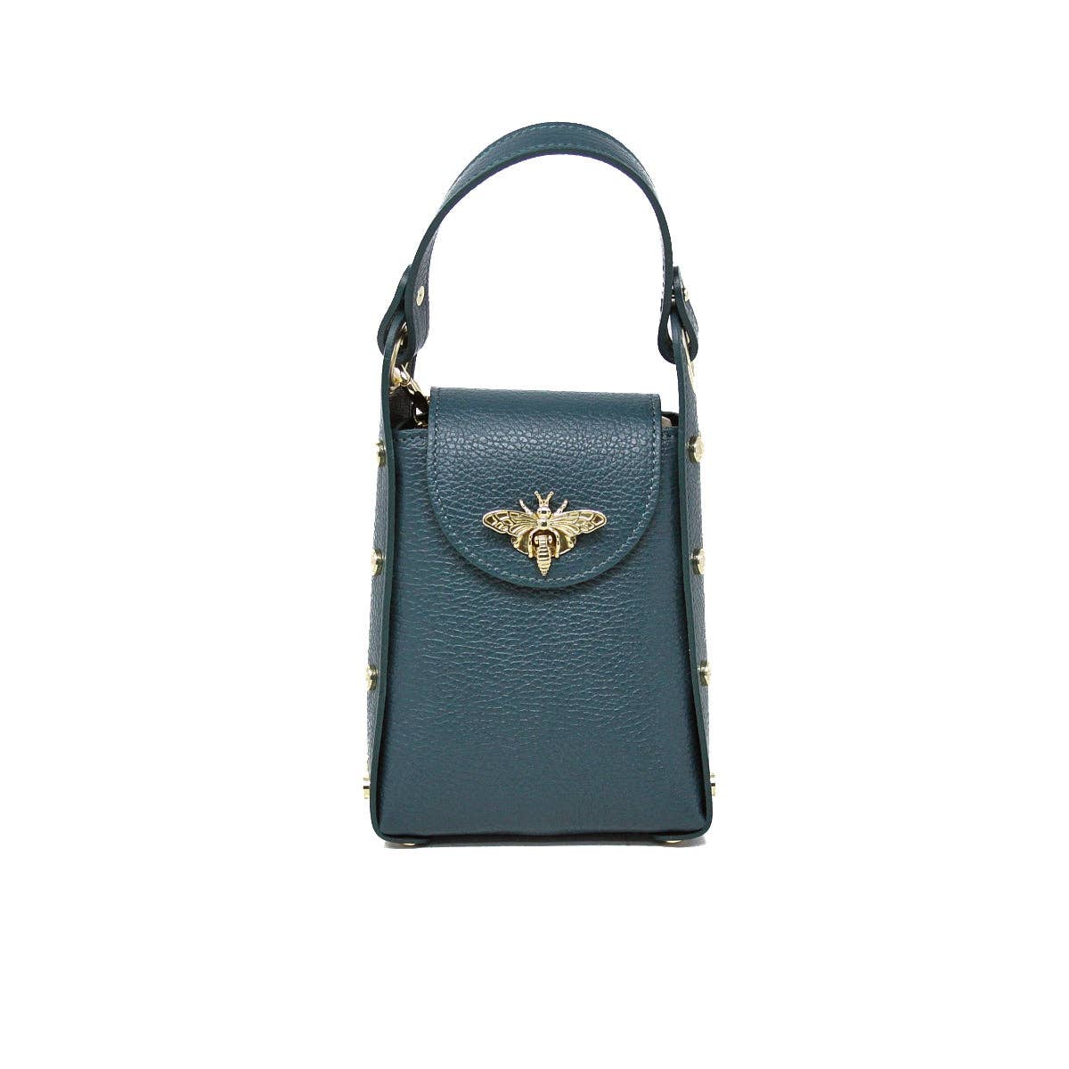 German Fuentes Handbags - Wholesale Crossbody Bag - Women's - GF1080 GENUINE ITALIAN LEATHER BUTTERFLY CLUTCH + CROSSBODY21