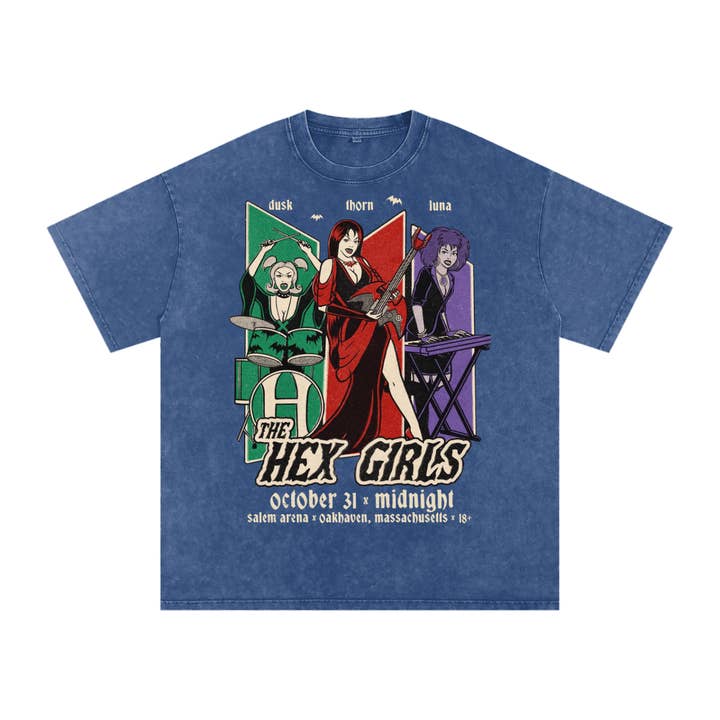 Goth Cloth Co. - Wholesale T-shirt – Unisex - Acid Wash Oversize T-Shirt - 250 GSM4