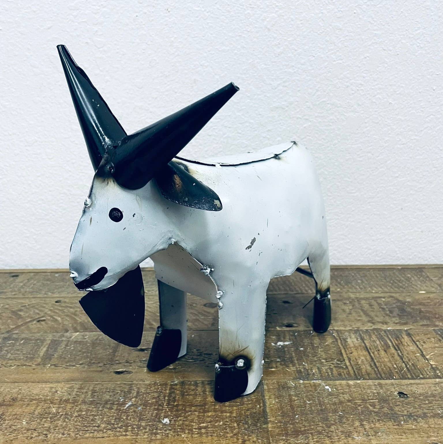 Rustic Farm - Wholesale Outdoor Ornament/Decor - Mini Tin Goat, Metal Yard Art - E-102