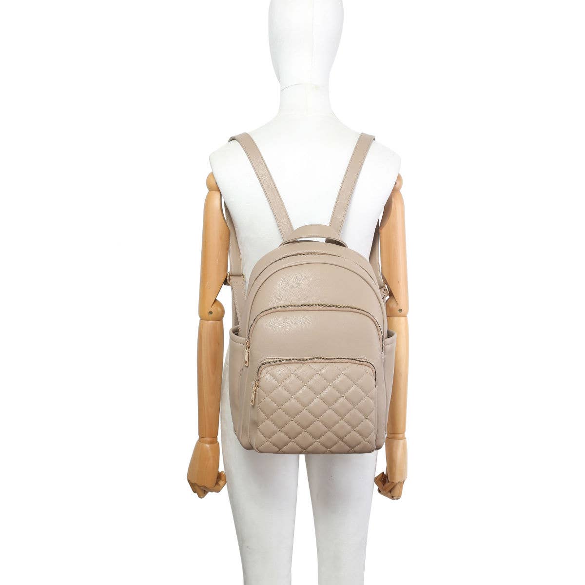 Papaya Fashion Ltd – wholesale Backpack – Women's – GL23900-Backpack with check quilted pattern11