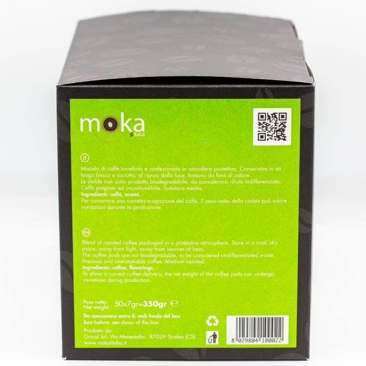 Moka Italia - Wholesale Instant Coffee/Espresso - Creamy pod box dm44 - 50pcs1