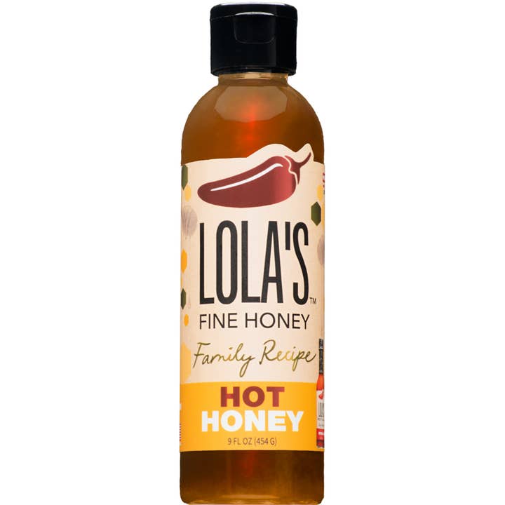 Lola's Hot Honey 9oz for wholesale by Lola's Fine Hot Sauce