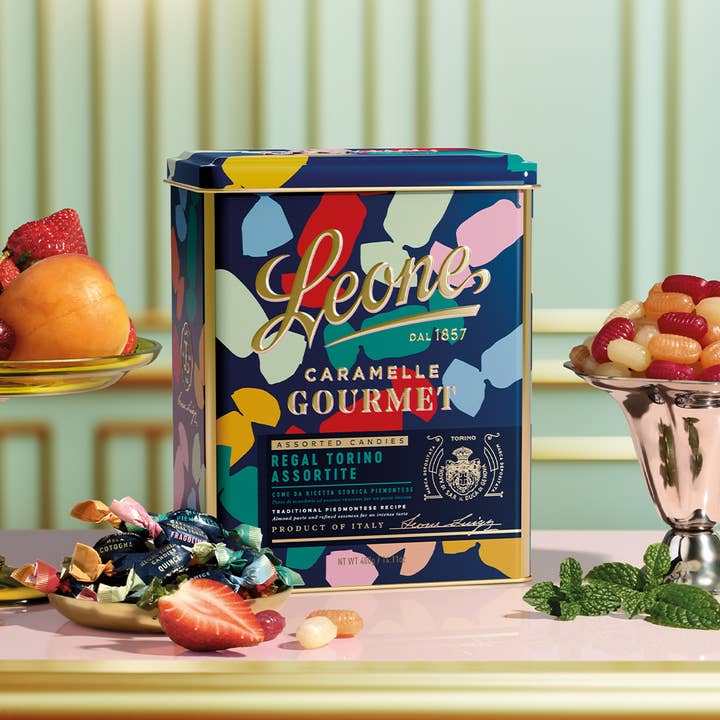 Pastiglie Leone srl - Wholesale Hard Candy - Regal Large Candy Tin1