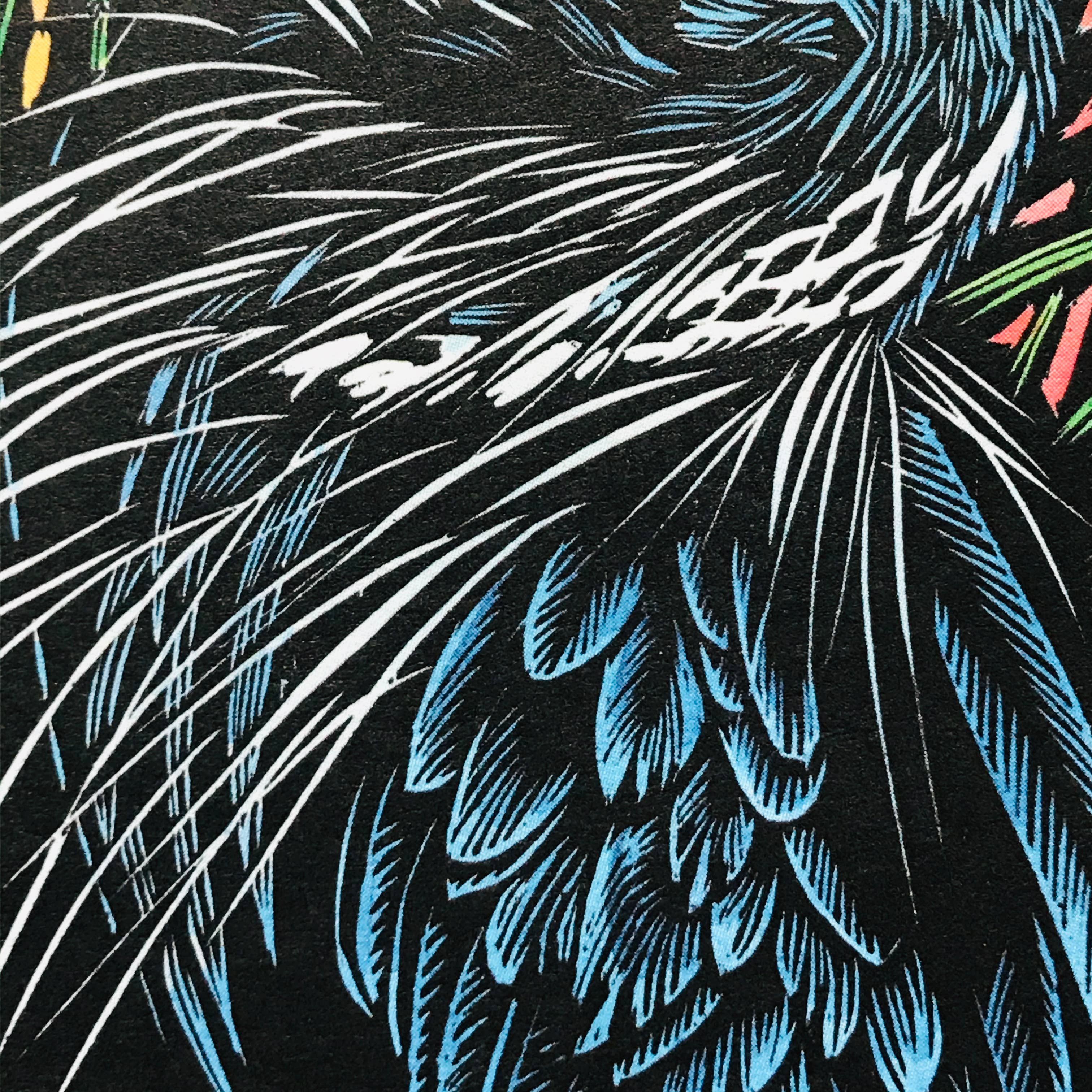 Claire Emery Art - Vente Carte de vœux classique - Grand Héron Bleu - Carte de Patience3