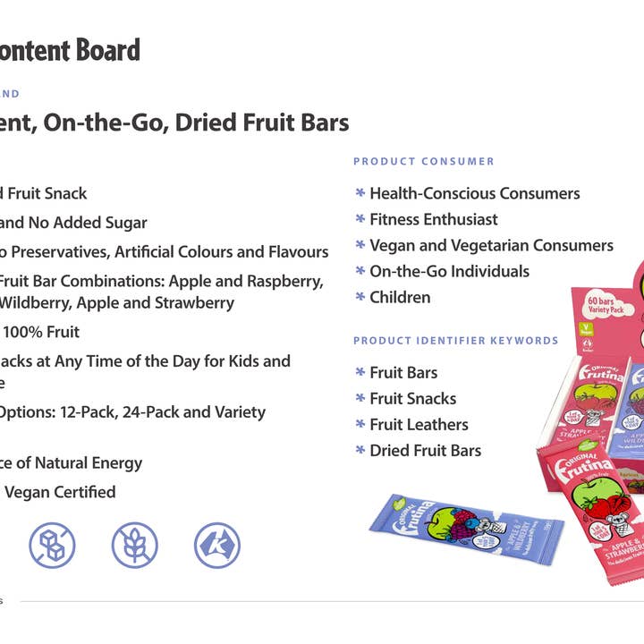 Frutina - Wholesale Fruit Snacks - Frutina 100% Fruit Snack Variety Box15g Pack of 60, 30k sold5