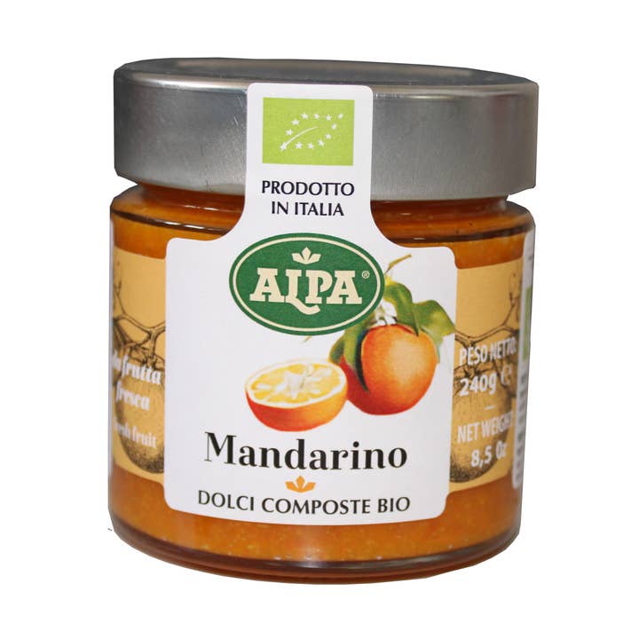 Organic Mandarin Compotes for wholesale by Alpa