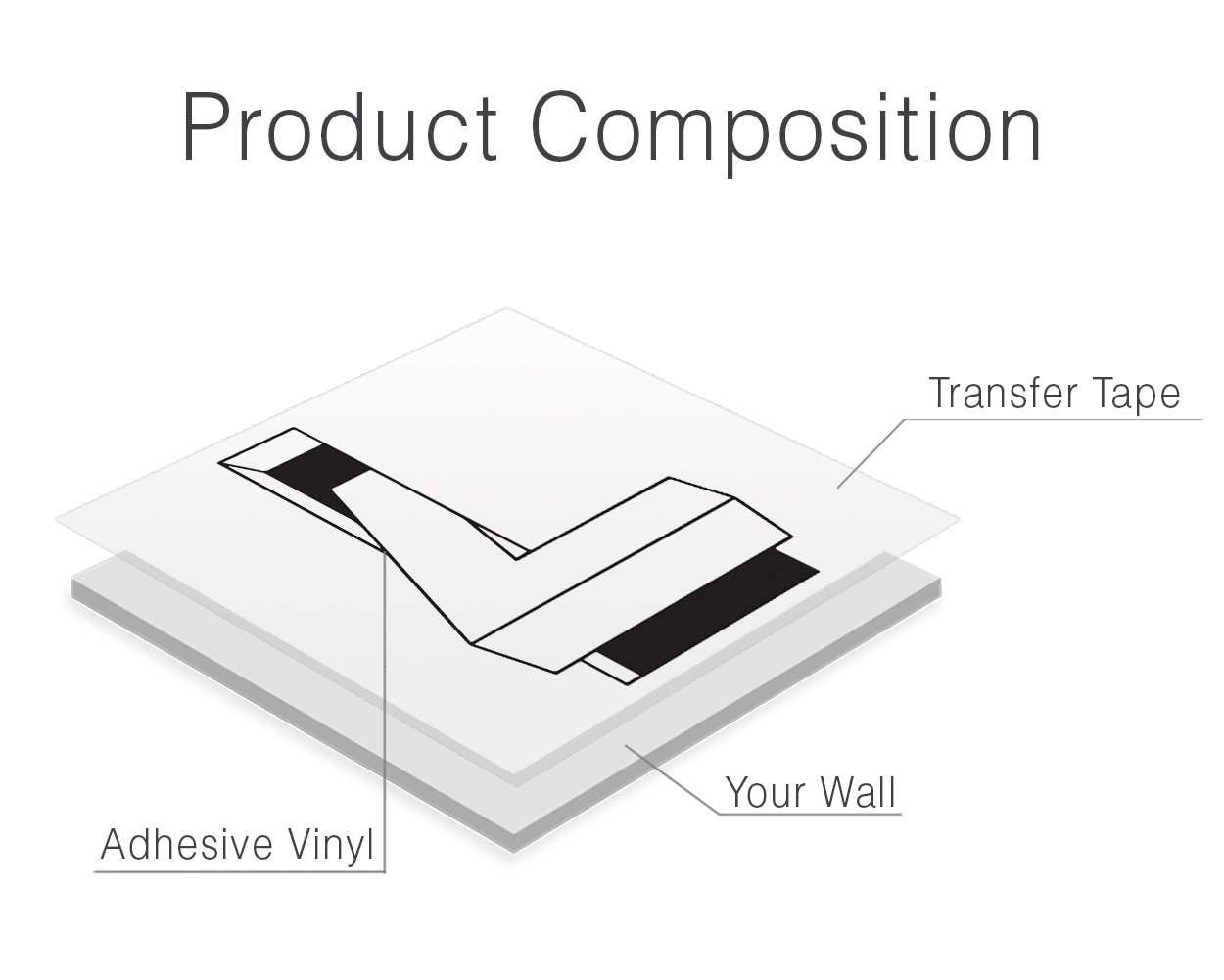 KUARKI - Wholesale Wall Decal/Stickers - Optical Illusion Decal, Home Decor, Office Decor3