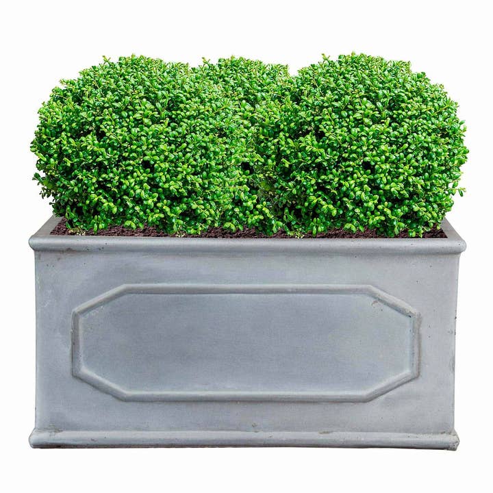 Idealist Lite Fibrestone Planters - Vendita all'ingrosso Fioriere - IDEALIST - Fioriera in finto piombo Chelsea, colore grigio chiaro