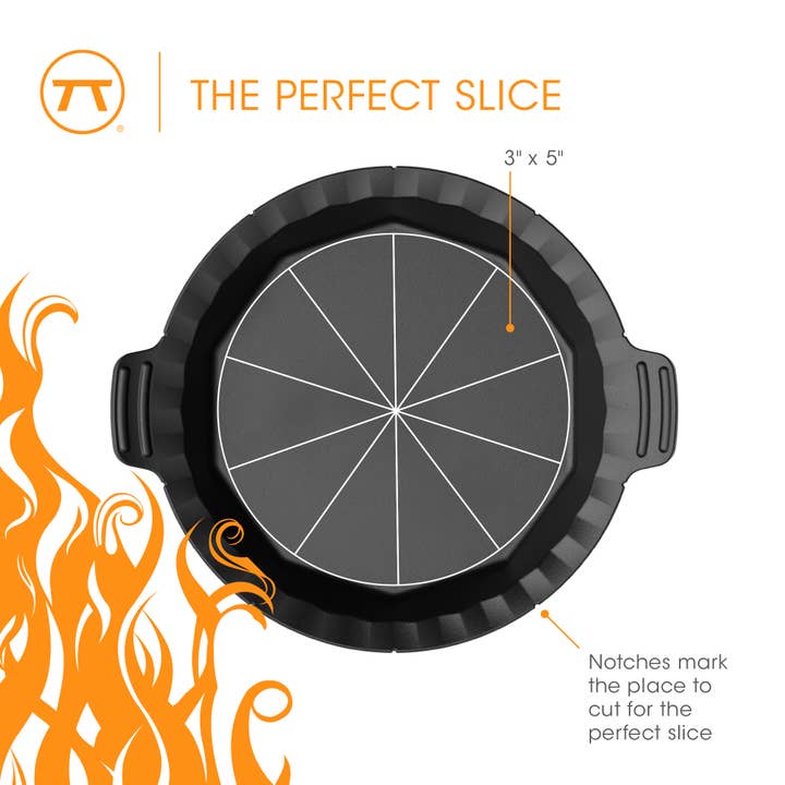 Fox Run Brands - Wholesale Baking Dish - Outset Cast Iron Pie Pan For Oven, Stove, and Grill, 10"1