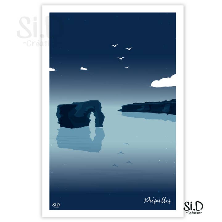 Cartaz da noite Prefaults por atacado de Si.D