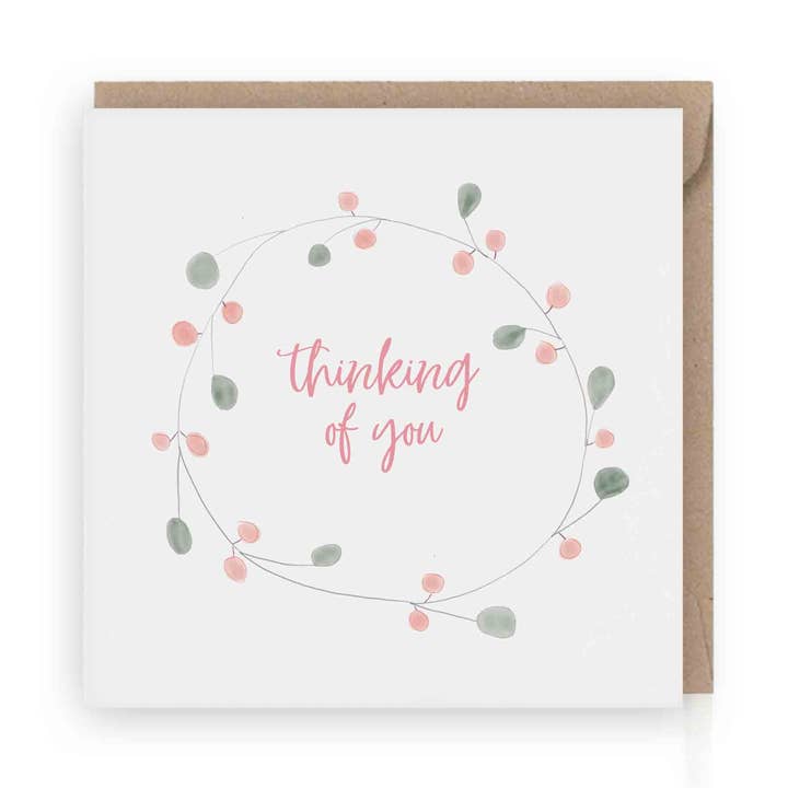 Grafiquelien - Wholesale Thinking of You Card - Thinking Of You Greeting Card | eco-friendly0