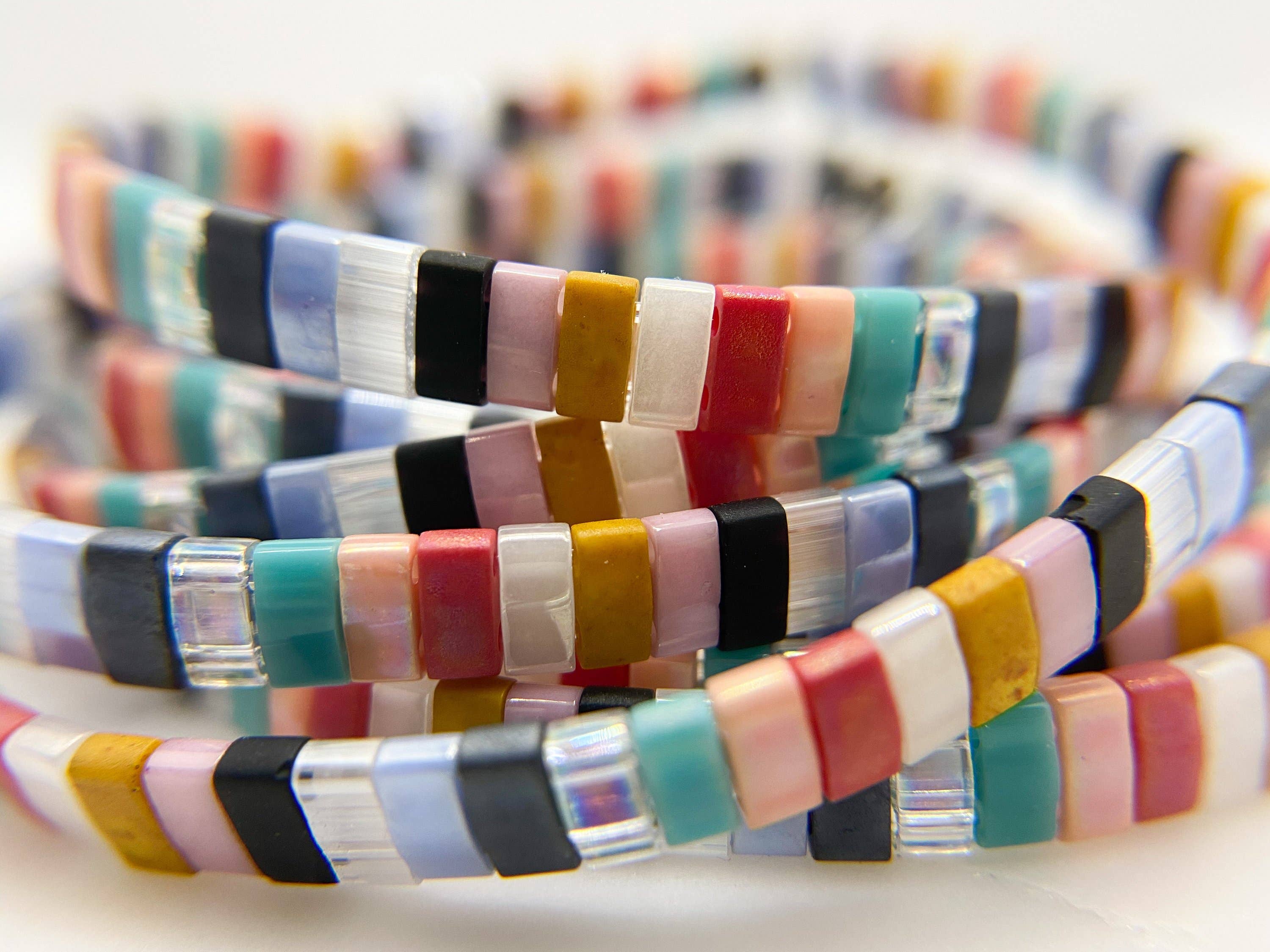 Libbies Bracelets - Wholesale Beaded Bracelet - Carousel Handmade Tila Beaded Bracelet2