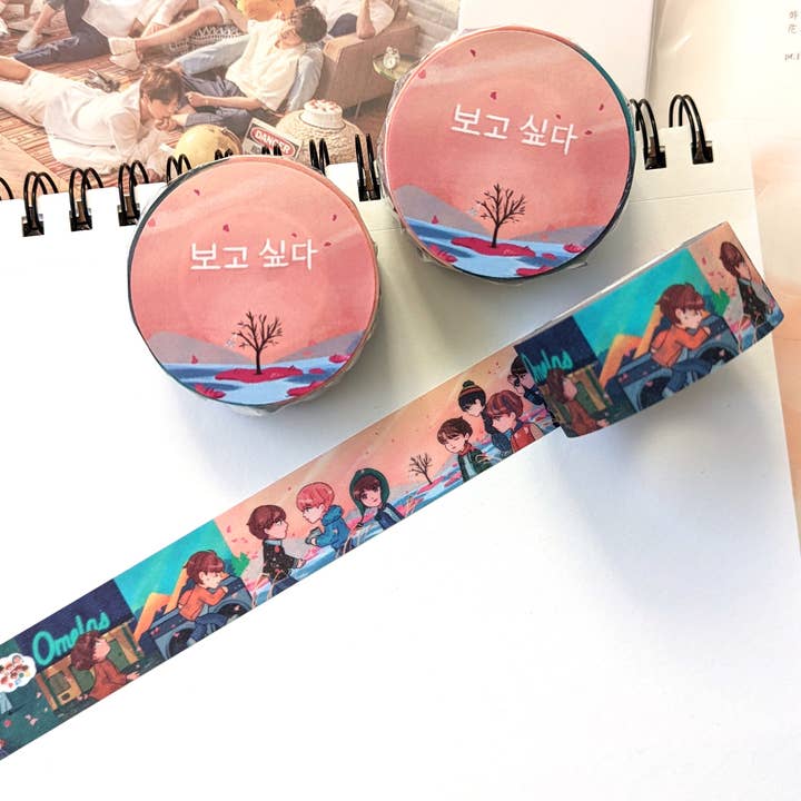 Spring Day washi tape for wholesale by shiinapop