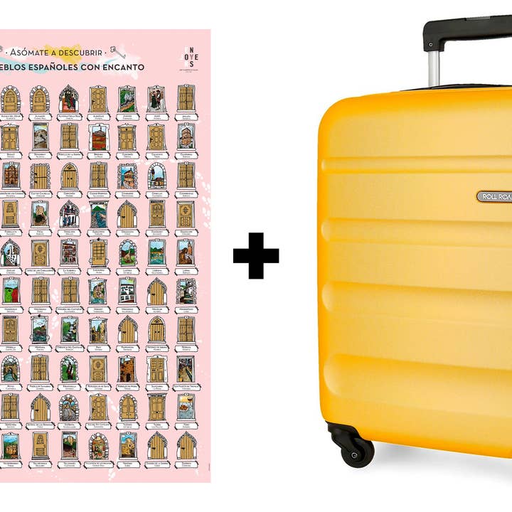 Charming Spanish Villages 100 Poster Pack + Ochre Suitcase for wholesale by ENJOYERS