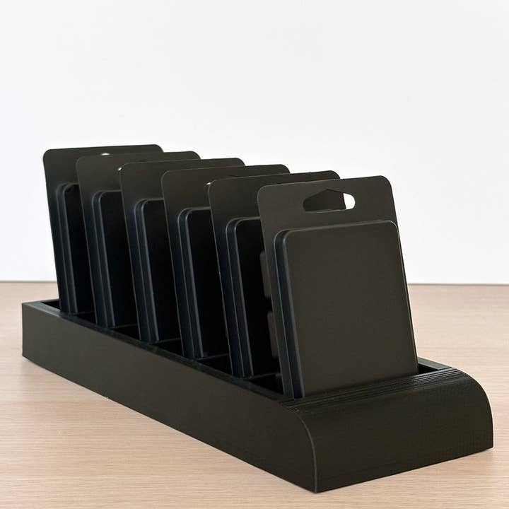 Mixie Market - Wholesale Retailer Display Stand/Case - Black Clamshell Display Stand
