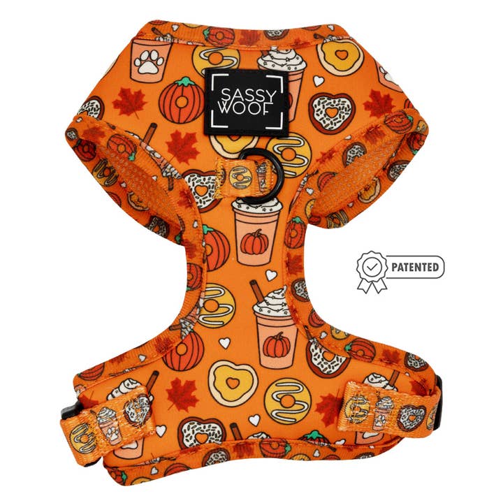 SASSY WOOF - Wholesale Pet Harness - Dog - Dog Adjustable Harness - Pupkin Donuts