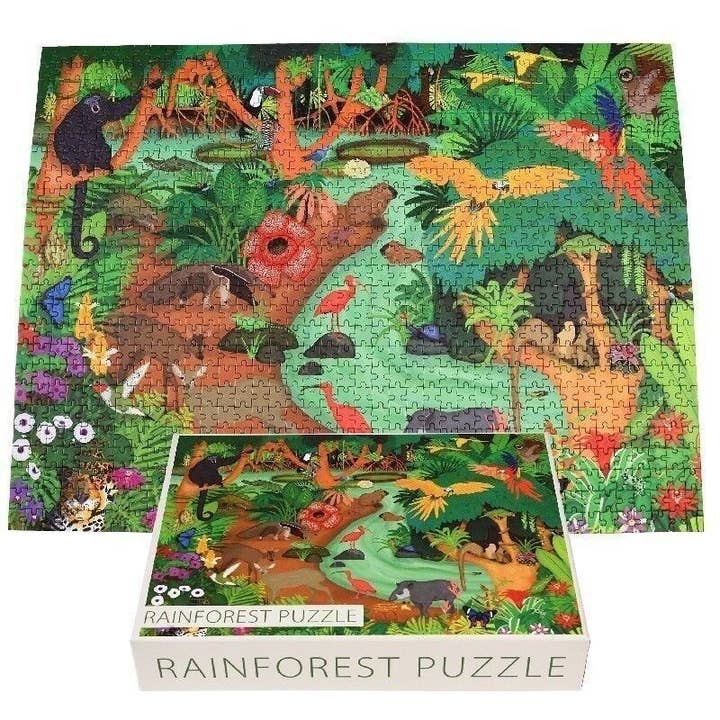 Jigsaw Puzzle (1000 Pieces) - Rainforest for wholesale by Rex B2B - UK